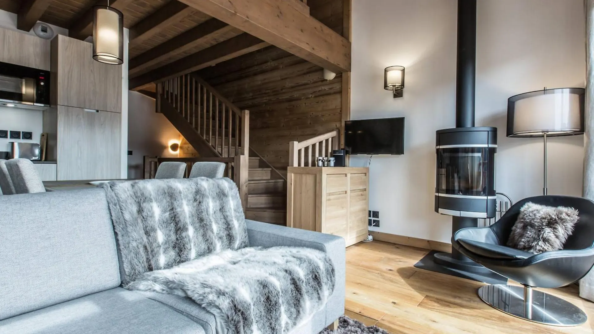 Apartment Appartement Souplex Chaleureux Aux Gets - 4 Pers, 2 Ch. En Suite, Proche Du Centre Et Des Pistes - Fr-1-598-170 Les Gets